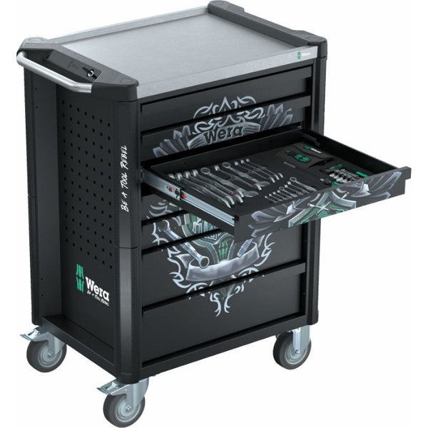 Wera 9705 Tool Rebel Gereedschapswagen Stainless 1 – 177-delig
