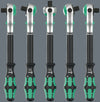 Wera 8100 SA/SC 2 Zyklop Speed Ratelset 1/4" & 1/2" Aandrijving – 43-delig