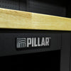 Pillar Modulaire Werkplaatsinrichting 295,5 cm – Hardhouten Werkblad – Midnight Black