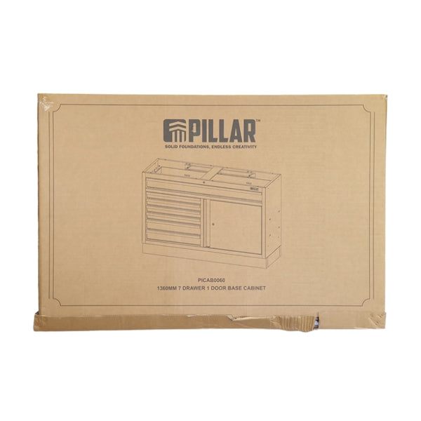 Pillar Werkplaatskast 1360 mm – 7 Laden & 1 Deur