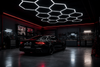 Hexagon LED Verlichting Wit 4870 × 2410 mm – Complete Plafondset