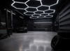 Hexagon LED Verlichting Wit 4870 × 2410 mm – Complete Plafondset