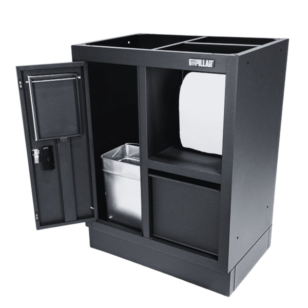 Pillar Multifunctionele Werkplaatskast 680 mm – Lade, Opbergruimte & Afvalvak