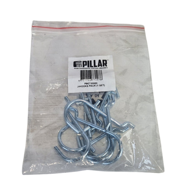 Pillar J-Haken Set – Pegboard Haken