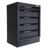 Pillar ladekast met 5 laden, 680 mm breed