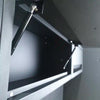 Pillar werkplaatsinrichting hoekopstelling RVS werkblad, close-up werkblad